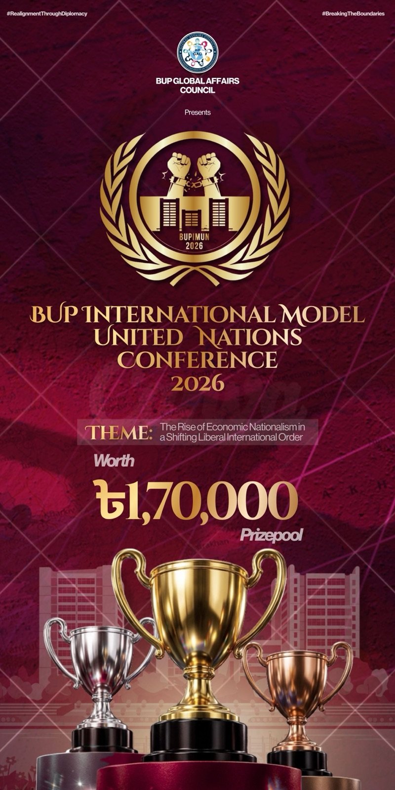 BUPIMUN 2026 conference banner